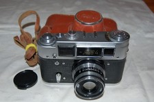 Fed-4, Type 2, Vintage 1968 Soviet Rangefinder Camera & Case. No.863561. UK Sale