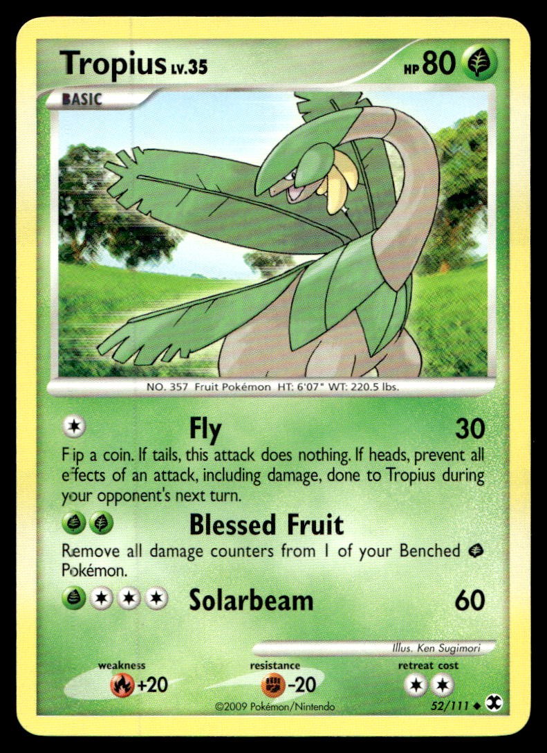 LP Tropius [Rising Rivals 52/111] Uncommon Pokemon TCG