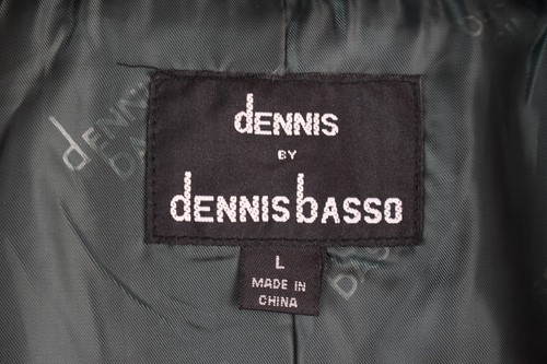 DENNIS BASSO Green Trench Coat size L Womens Button Up Mac Casual Outdoors - Picture 4 of 8