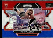 2022 Panini Prizm WWE #4 Von Wagner Red, White and Blue
