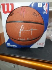 Jalen Green Signed Houston Rockets Wilson  Basketball FanaticsCOA Light The Fuse