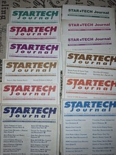Startech Journal Manual Lot 2001 *12 Issues* Coin Op Pinball Arcade Jukebox