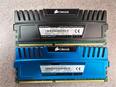 COMPUTER MEMORY -8GB(2x4GB) CORSAIR VENGEANCE 1.5V CMZ8GX3M2A1600C9B