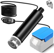 Water Transfer Pump Compatible with Makita 18V Battery, 635GPH 12V Submersible W