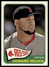 2014 Topps Heritage Edward Mujica #352