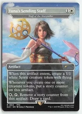 Yuna's Sending Staff  (Storyteller) - Secret Lair x FINAL FANTASY ENG NM