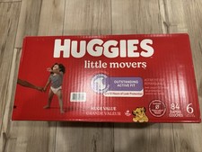 Huggies Little Movers Diapers Size 6 84 Count Disney Baby Model