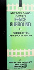 Subbuteo Accessories Set C108 Plastic Fence Surround