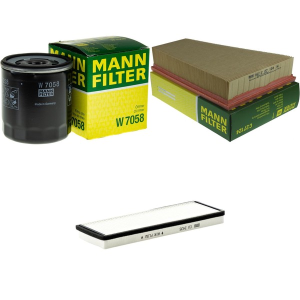 Mann Inspektionspaket Filterset FüR Peugeot 306 Break 2.0 Hdi 90-image