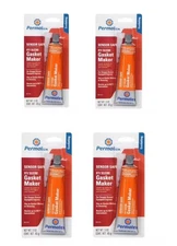Permatex 81422Sensor-Safe High-Temp RTV Silicone Gasket Maker, 3 oz. PACK OF 4