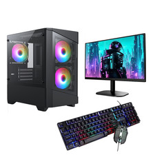 Gaming PC Bundle i5 Computer Desktop 8GB RAM 1TB HDD Windows 10 GT 730 2GB WiFi