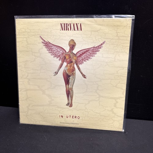 Nirvana In Utero 1993 US Original Pressing Clear Vinyl LP LIMITED EDITION EX - Picture 16 of 17