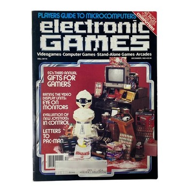 Electronic Games Magazine December 1983 Players Guide to Microcomputers VG
