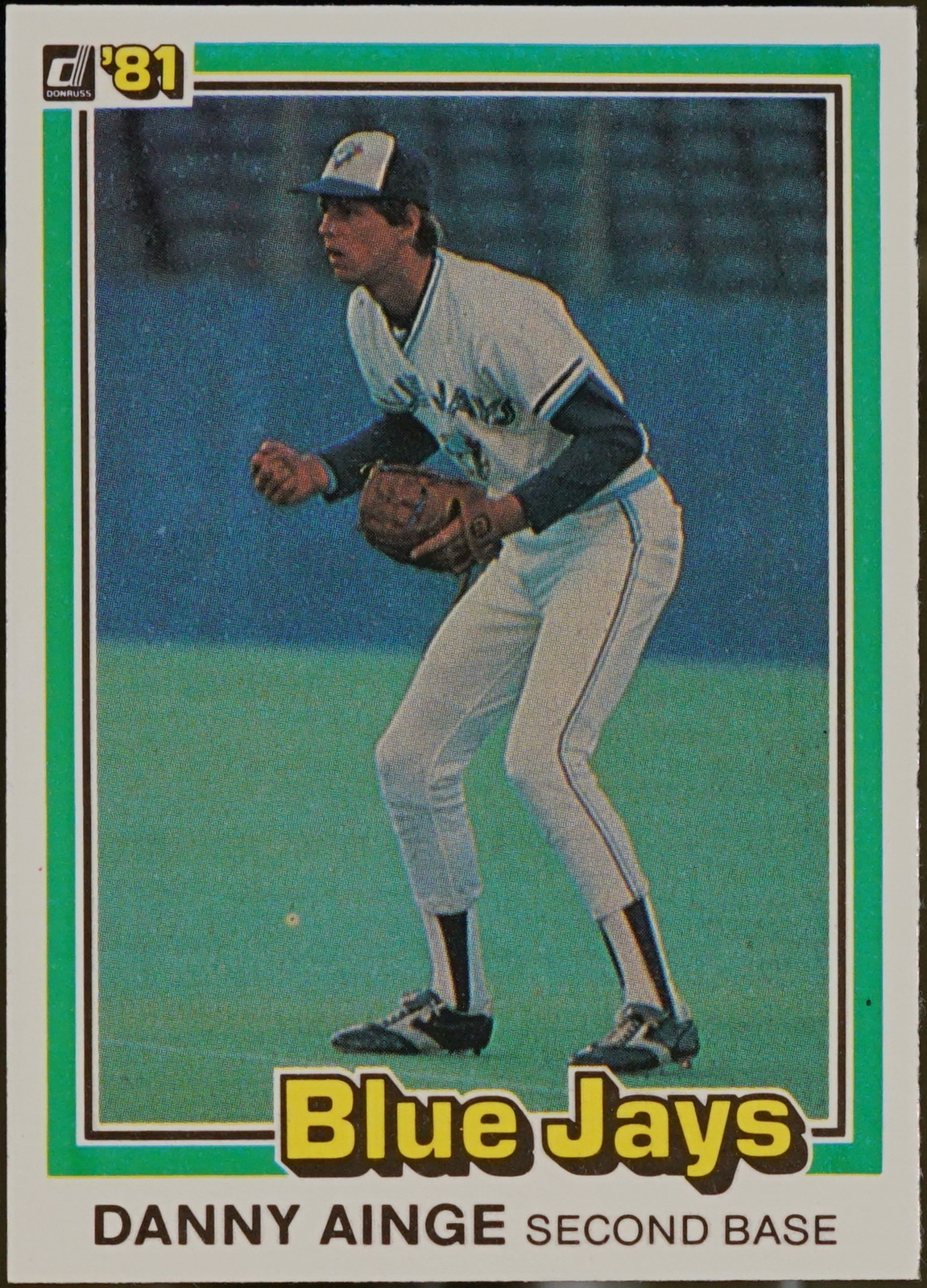 1981 Donruss Baseball Danny Ainge #569