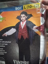 XX 880017 Vampire Costume Boys Halloween Sensations by  Rubies