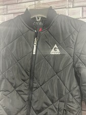 Gerry boys S 7-8 coat black Quilted Winter Jacket zip high neck soft shell