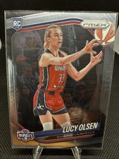 2025 Panini Prizm WNBA - Lucy Olsen #104 (RC) Washington Mystics Iowa Hawkeyes