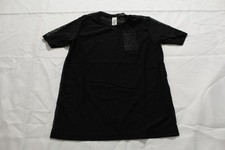 Double Platinum Performance Boy's Short Sleeve Shirt EH6 Black Large NWT