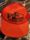 Ward Construction VTG HAT CAP ROPE  — photo 1