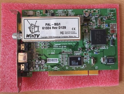 Hauppauge WinTV 61324 PAL Video-Karte (PCI)