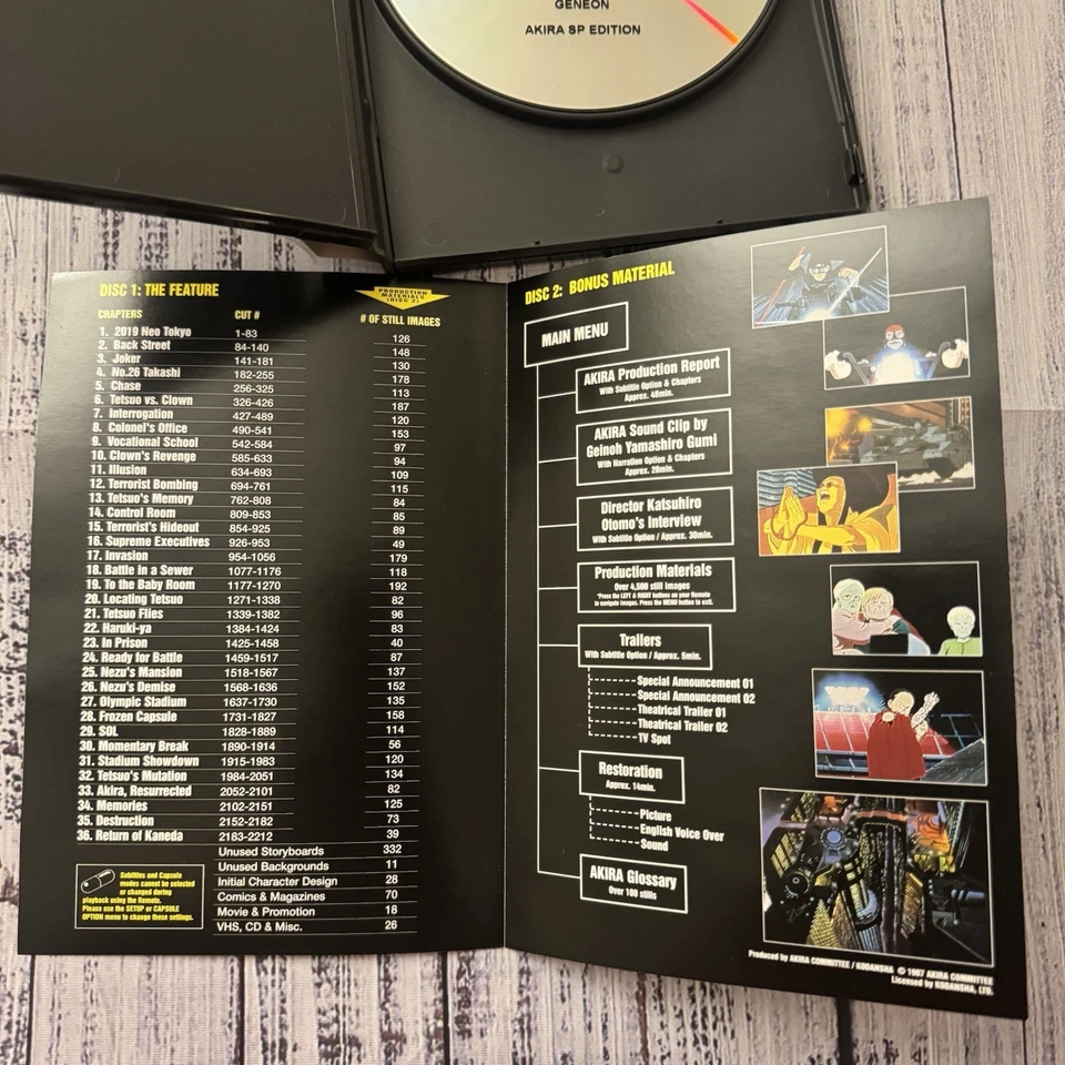 Akira The Special Edition. 2001 Widescreen 2 DVD SET Sample CDs - Image 4 of 4