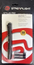 Streamlight Stylus Pro-Bright White C4 LED-IPX4 Waterproof-Black-66118-BNIB!