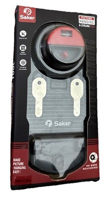 Saker Picture Hanging & Leveling Tool.  Zero Measuring Required