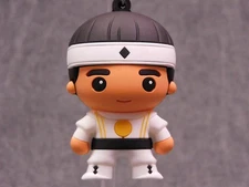 Power Rangers NEW * White Ninjetti Clip - Chase * Blind Bag Series 2 Monogram