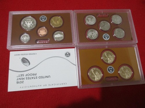 2016-S United States 13 Coin Proof Set. In Box of Issue. #MF-2552 - 第 2/3 張圖片