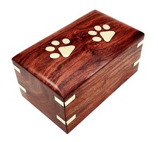 Wooden Urn - Pet Urns For Dogs Ashes, Decorative Wooden Pet Urns For Ashes - ...