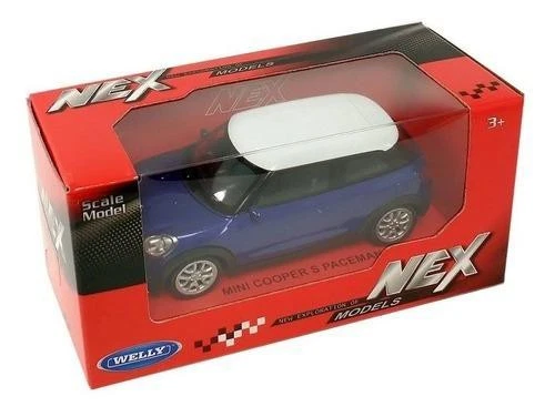 Mini Cooper S Paceman 2012 Welly 1:43 Nuovo Modellino Auto - Immagine 2 di 3