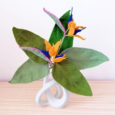 Crochet Bird of Paradise Flower: Tropical Yarn Decor