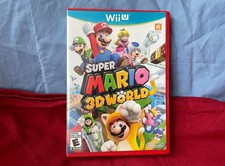 Super Mario 3D World (Nintendo Wii U, 2013) in box. Tested