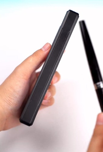 Funda protectora negra transparente para Samsung Galaxy Z plegable 5 de repuesto - Imagen 5 de 7