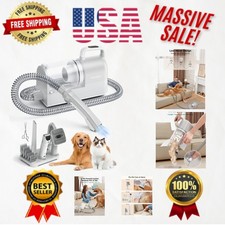 Powerful 2-in-1 Dog Grooming Vacuum with HEPA Filter  6 Professional Tools