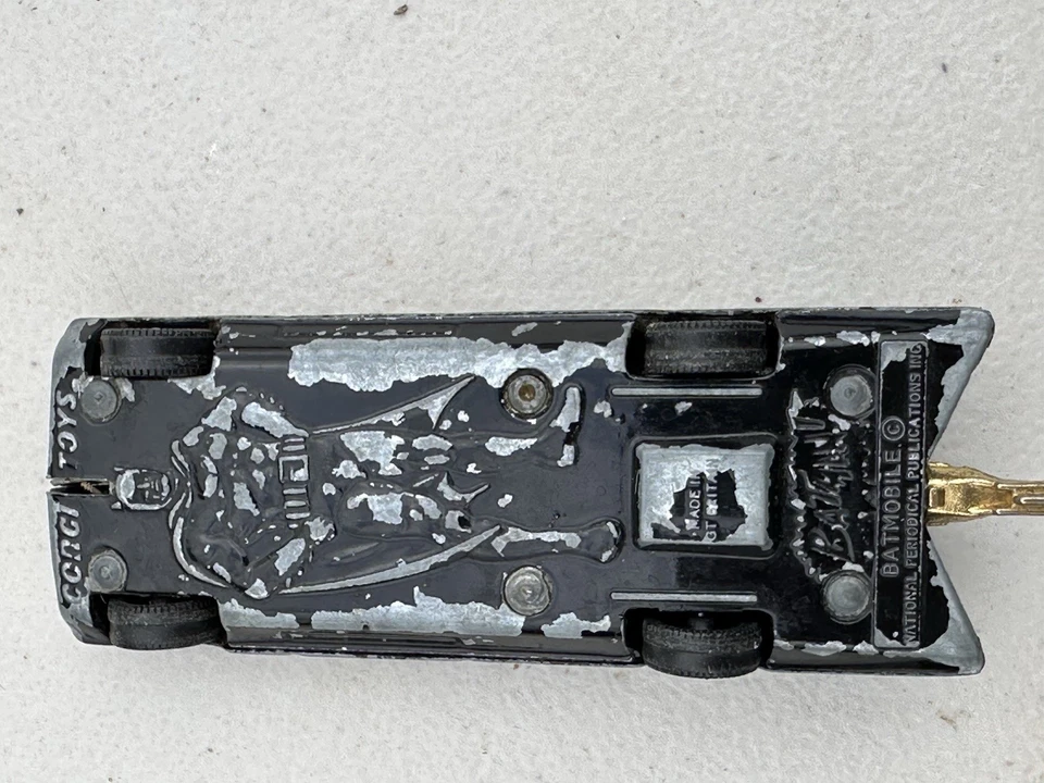 Corgi 267 1966 Batman Batmobile NrMint com figuras *antigo original * - Imagem 4 de 4