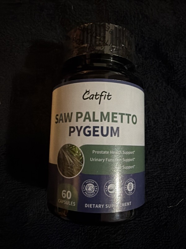 Saw Palmetto Extract 500mg | 60 Capsules | Prostate,hair Supplement | by Catfit