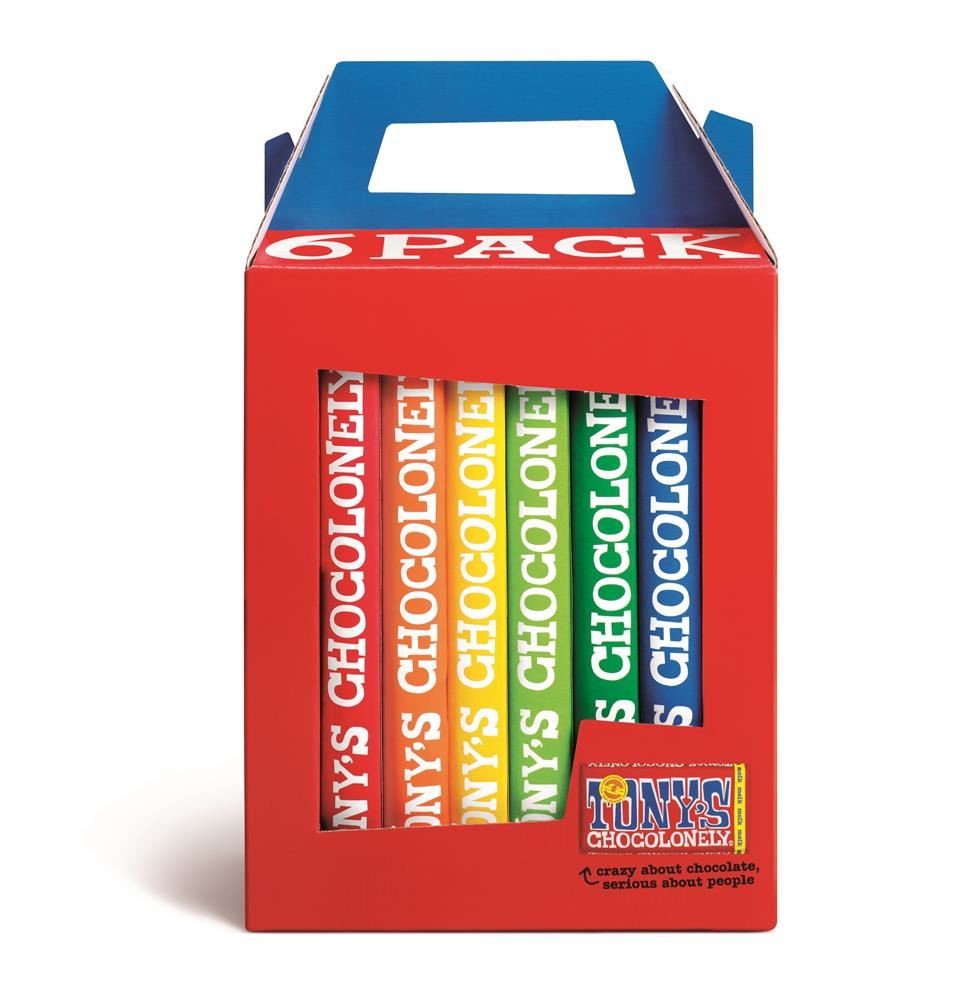 Tonys Chocolonely Rainbow Pack Classics 1080g - 4 Pack - Image 3