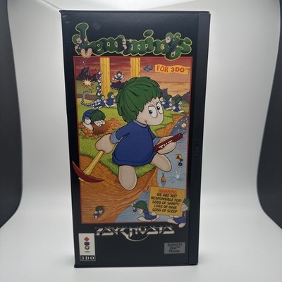 Lemmings (3DO, 1993) CIB VERY CLEAN! Clean Box
