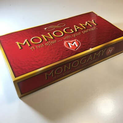 Monogamy A Hot Affair With Your Partner Adult Board Game 18+ Open Box