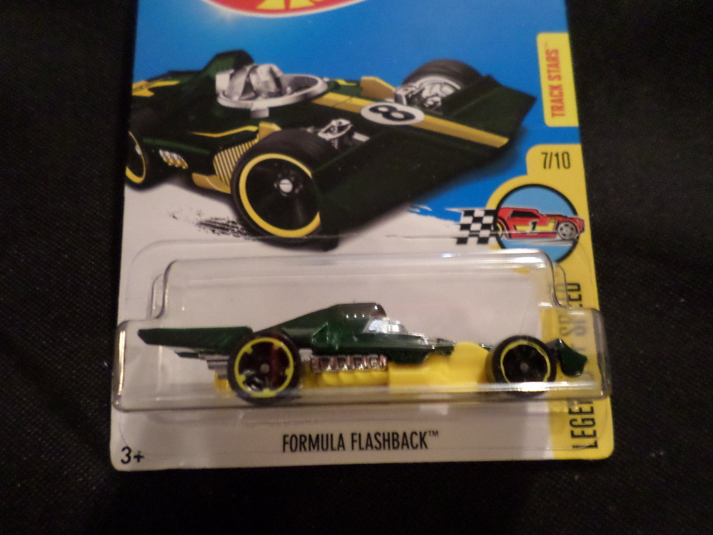 HW HOT WHEELS 2017 HW LEGENDS OF SPEED #7/10 FORMULA FLASHBACK  HOTWHEELS VHTF