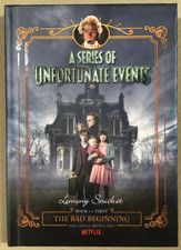 The Bad Beginning A Series of Unfortunate Events Hardcover by Lemony Snicket