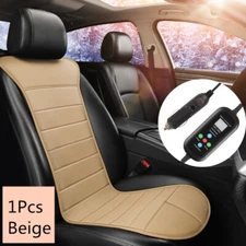 Winter Heated Seat Cover Cushion Fast Heating Keep Warm For Car Driver Side