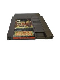 Dungeon Magic: Sword of the Elements (Nintendo NES, 1990) Cib W/manual No Map