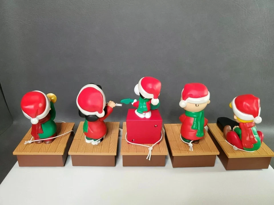 Hallmark Peanuts Christmas Wireless Band Set of 5 Linus, Charlie Brown, Lucy NWT - Image 2 of 4