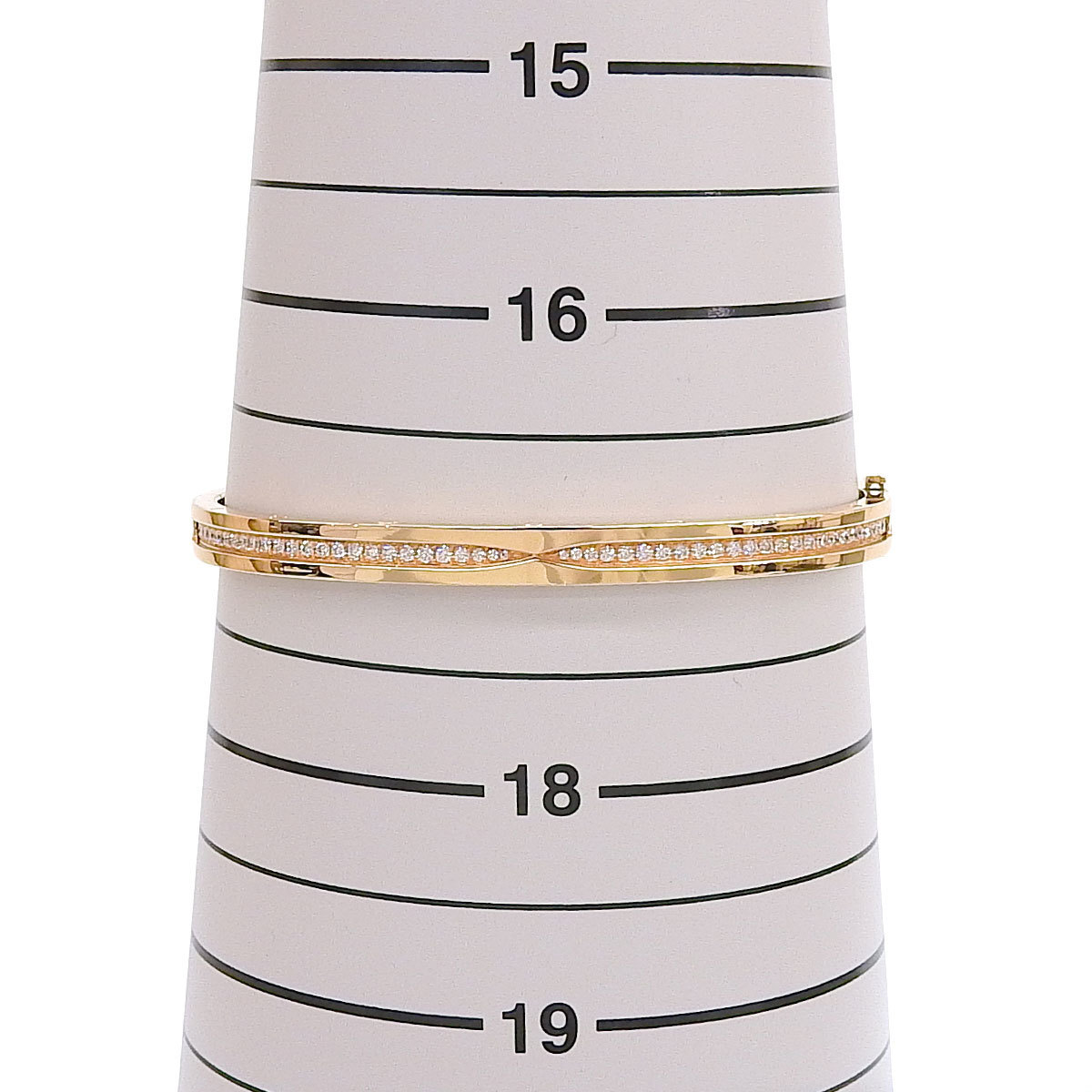 BVLGARI B Zero One Bangle 750PG Diamond Pink Gold M 357577 BVLGARI B Zero One Bangle 750PG Diamond Pink Gold M 357577