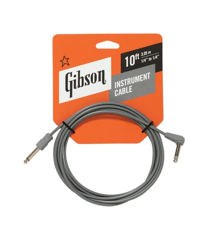 Gibson CAB10-GRY Vintage Original Instrument Cable, 10'