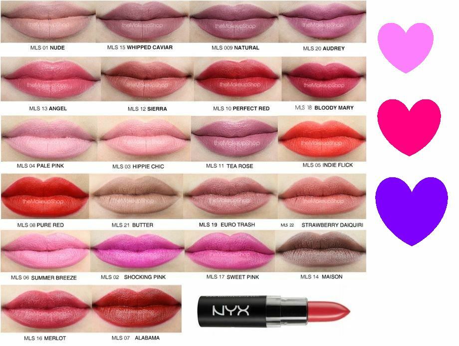nyx chic lipstick