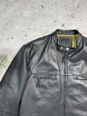 PIERRE CARDIN レザージャケット 90s Pierre Cardin ピエールカルダン ”rum skin” レザー ドリズラー