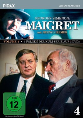 Maigret Vol. 4 * DVD weitere 6 Folgen mit Bruno Cremer Pidax Neu